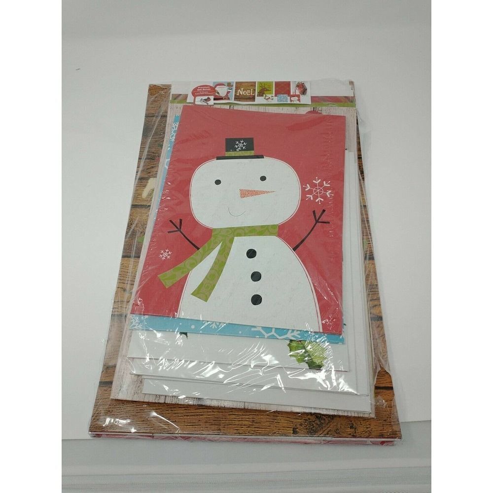 Christmas Decorative Gift Boxes & Lids, Various Size Bundle Set of 8, NEW